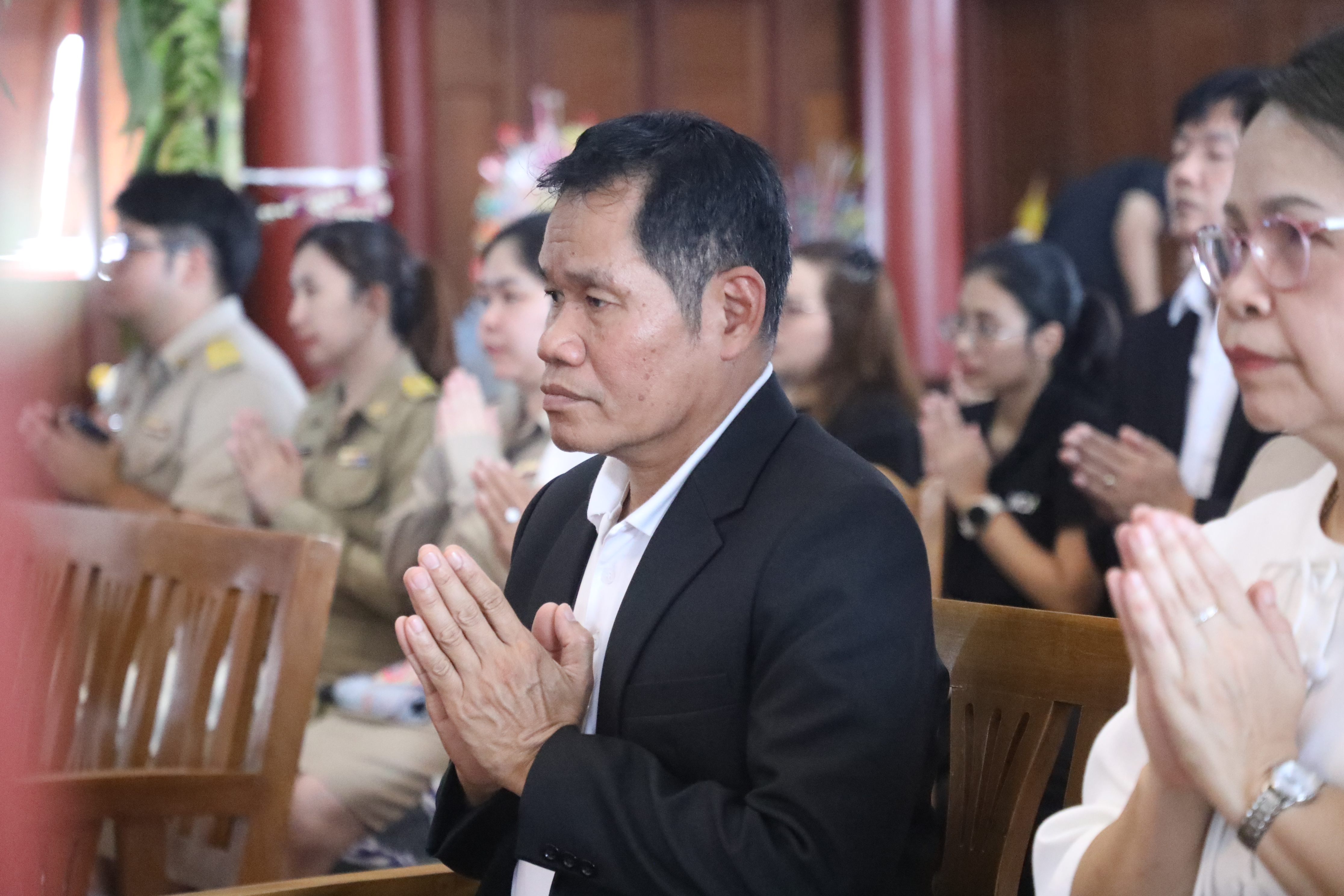 title - ส.ป.ก. ร่วมเป็นเจ้าภาพงานกัณฑ์เทศน์และร่วมฟังเทศน์มหาชาติเวสสันดรชาดก ณ วัดปรินายก วรวิหาร
